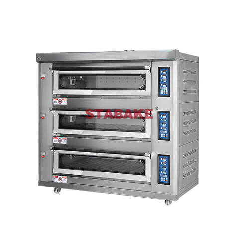 Cuptor cu punte comercială Brutărie Cuptor electric/gaz Cuptor de panificație